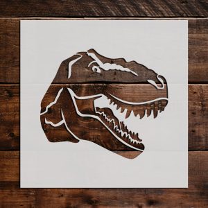 Dinosaur Stencils Large 18 X 13 (Two Pack) - Makely