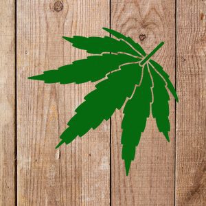 Marijuana Leaf Stencil - Art and Wall Stencil - Image 5