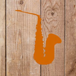 Saxophone Stencil - Art and Wall Stencil - Image 5