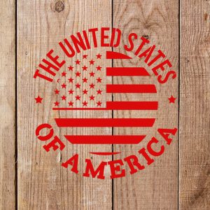 American Flag Stencil - Art and Wall Stencil - Image 5