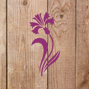 Flower Stencil - Art and Wall Stencil - Image 4