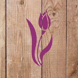 Flower Stencil - Art and Wall Stencil - Image 3