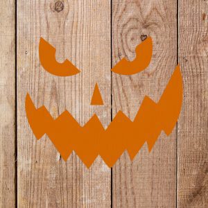 Pumpkin Face Stencil - Art and Wall Stencil - Image 4