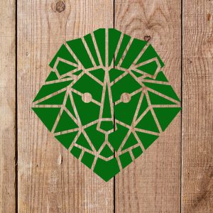 Lion Stencil - Art and Wall Stencil - Image 5