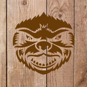 Creature Stencil - Art and Wall Stencil - Image 4