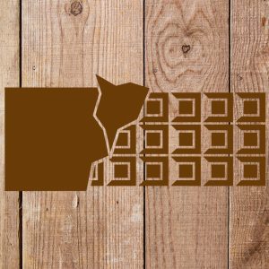 Chocolate Bar Stencil - Art and Wall Stencil - Image 3