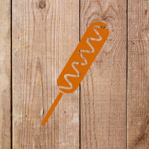 Corn Dog Stencil - Art and Wall Stencil - Image 3