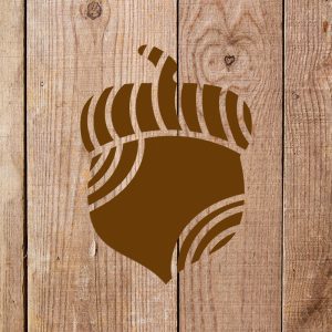 Acorn Stencil - Art and Wall Stencil - Image 3