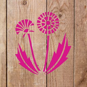 Dandelion Stencil - Art and Wall Stencil - Image 5