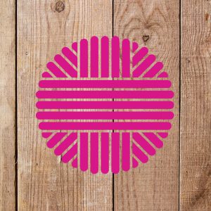 Yarn Ball Stencil - Art and Wall Stencil - Image 3