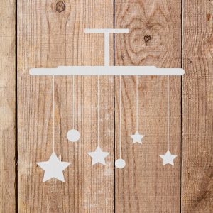 Baby Mobile Stencil - Art and Wall Stencil - Image 5