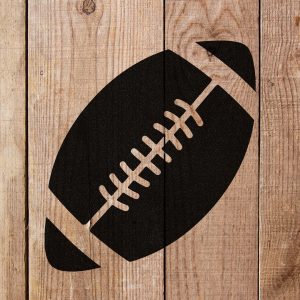 Football Stencil - Art and Wall Stencil - Image 4
