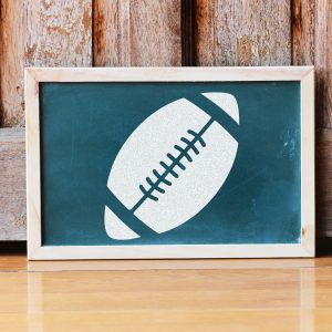 Football Stencil - Art and Wall Stencil - Image 3