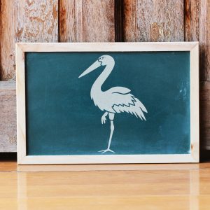 Crane Heron Egret Bird Stencil - Art and Wall Stencil - Image 4