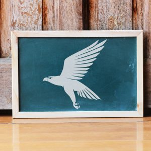 Flying Eagle Hawk Stencil - Art and Wall Stencil - Image 4
