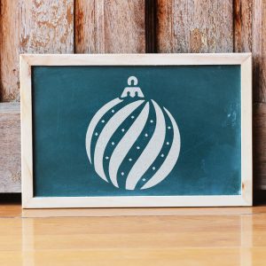 Christmas Ornament Stencil - Art and Wall Stencil - Image 5