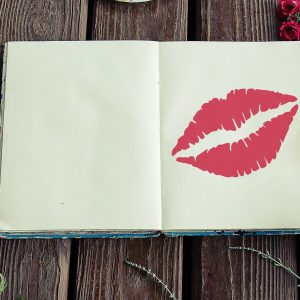 Lips Stencil - Art and Wall Stencil - Image 5