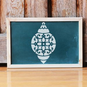 Christmas Ornament Stencil - Art and Wall Stencil - Image 4