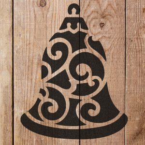 Christmas Ornament Stencil - Art and Wall Stencil - Image 4