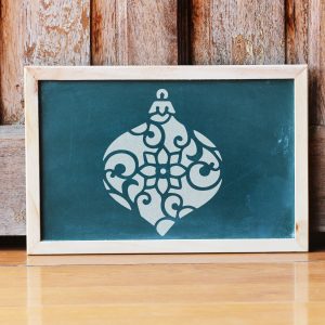 Christmas Ornament Stencil - Art and Wall Stencil - Image 3