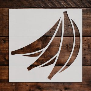 Bananas Stencil - Art and Wall Stencil - Image 1