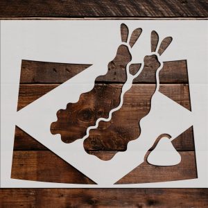 Tempura Meal Stencil - Art and Wall Stencil
