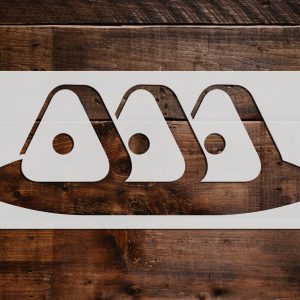 Sushi Stencil - Art and Wall Stencil