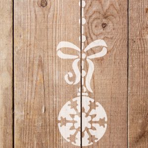 Christmas Ornament Stencil - Art and Wall Stencil - Image 5