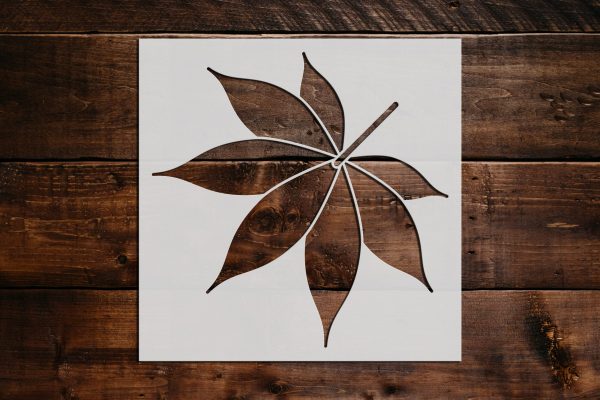 Leaf Stencil - Art and Wall Stencil