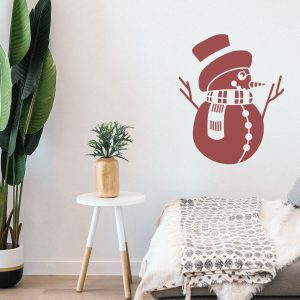 Snowman Stencil - Art and Wall Stencil - Image 3