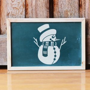 Snowman Stencil - Art and Wall Stencil - Image 4
