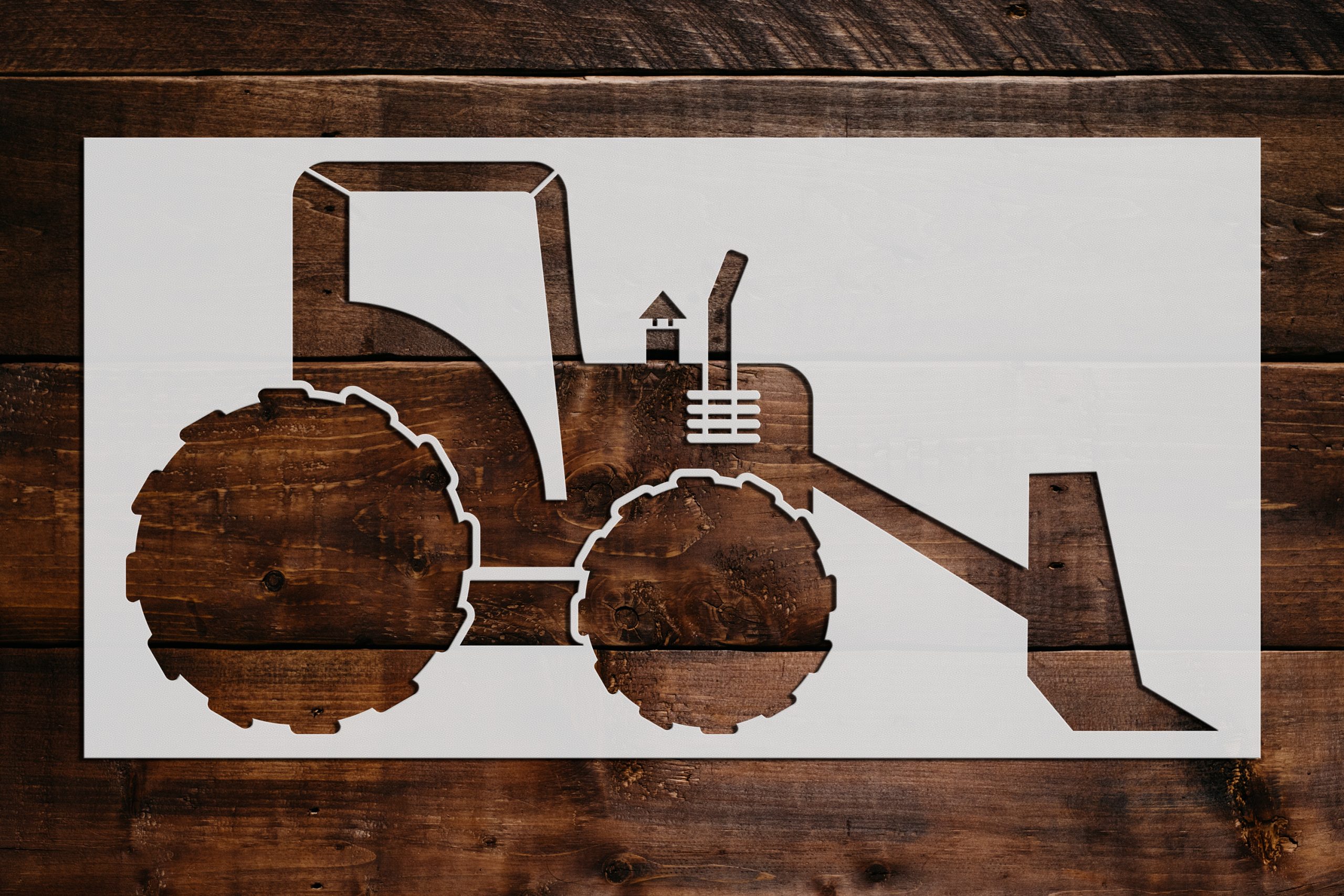 Tractor Stencil Art and Wall Stencil Stencil Giant