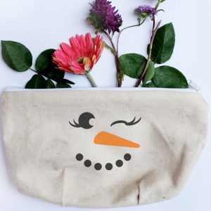 Snowman Face Stencil - Art and Wall Stencil - Image 4