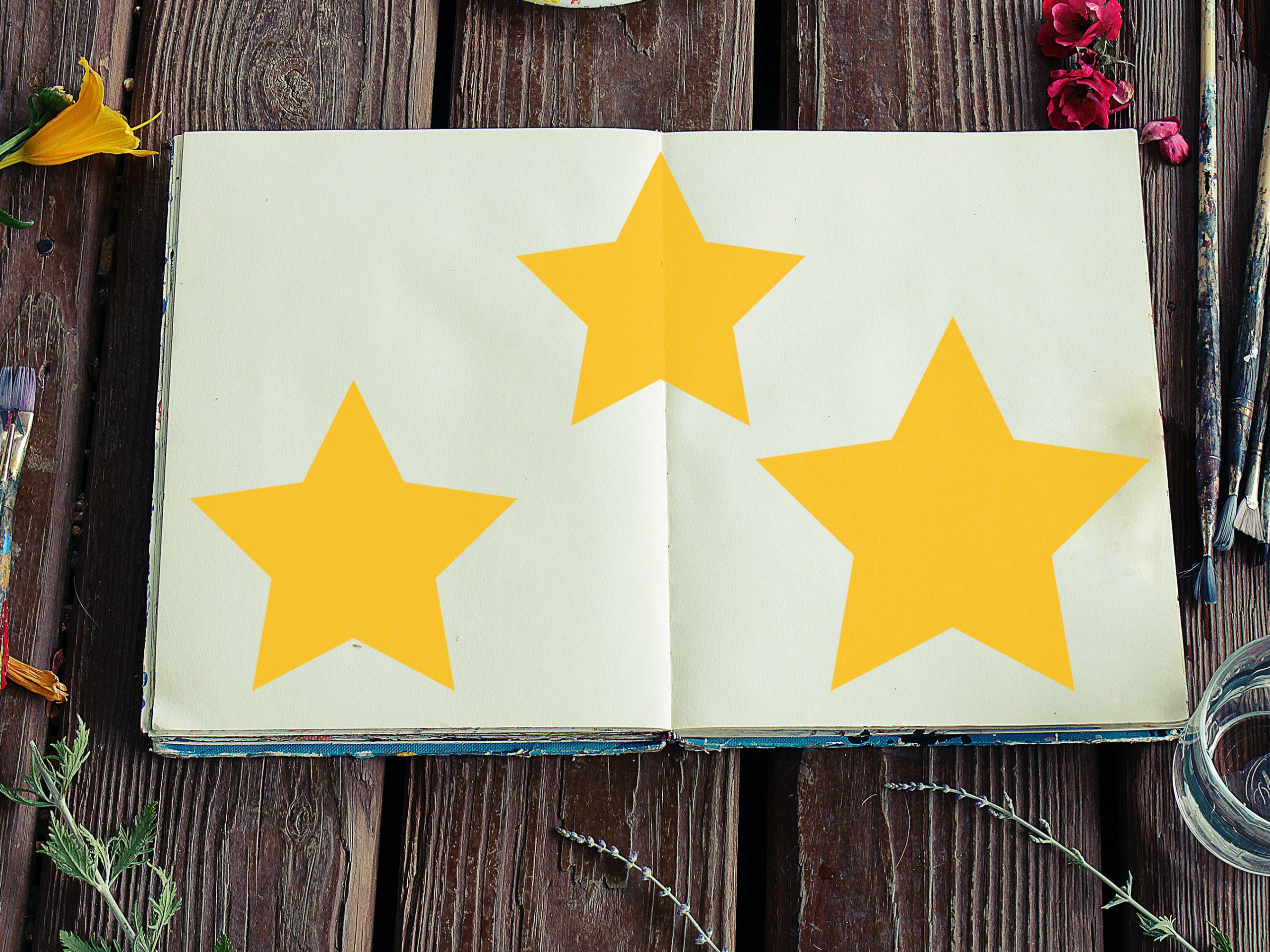 Star Stencil - Art and Wall Stencil - Stencil Giant