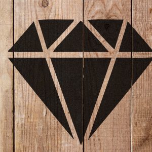 Diamond Stencil - Art and Wall Stencil - Image 3