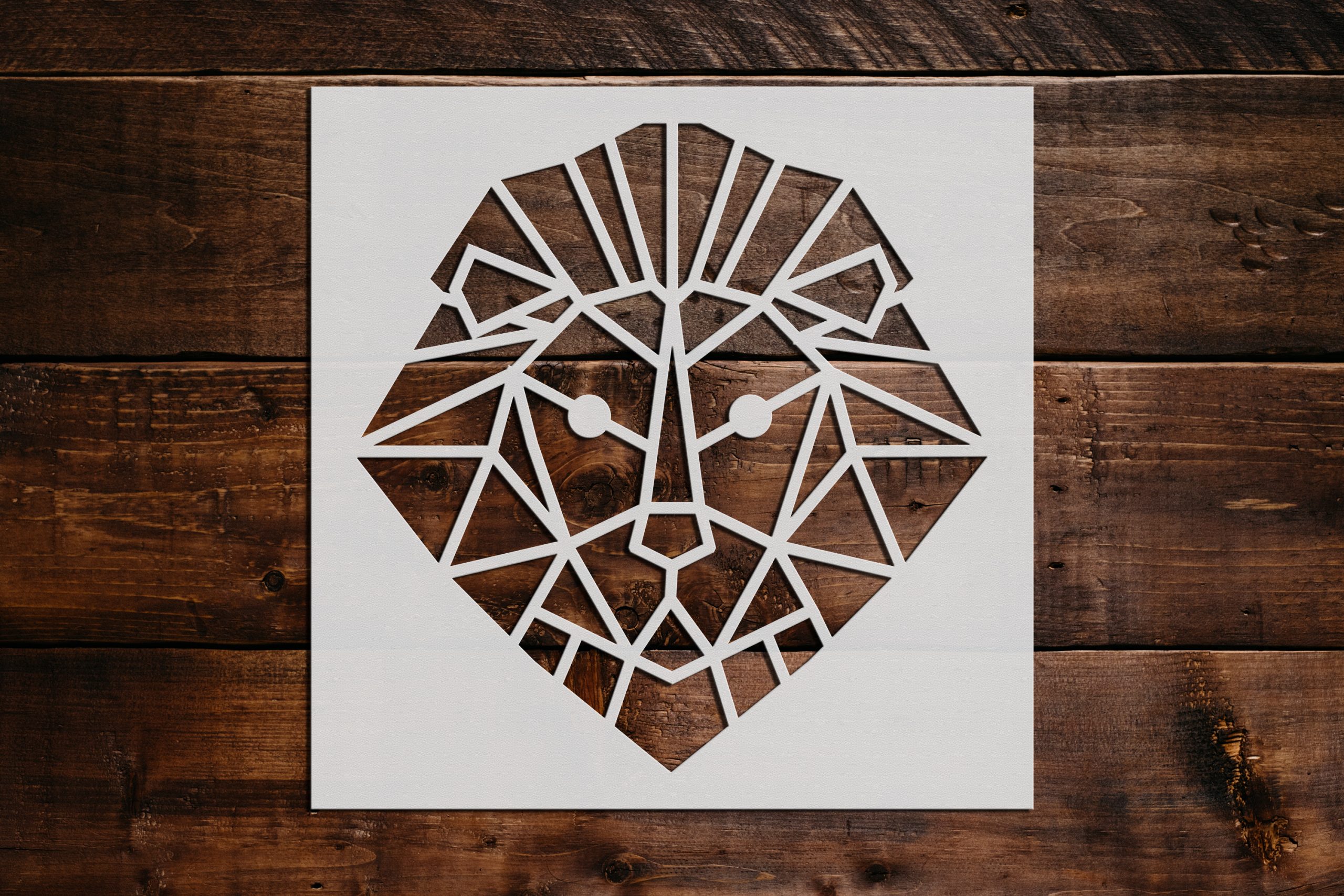 Lion Stencil Art and Wall Stencil Stencil Giant