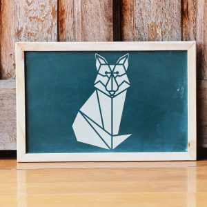 Fox Stencil - Art and Wall Stencil - Image 4