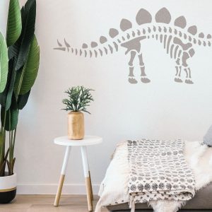 Dinosaur Skeleton Stencil - Art and Wall Stencil - Image 3