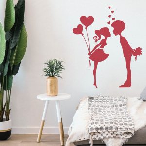 Couple Love Stencil - Art and Wall Stencil - Image 3