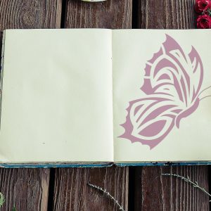 Butterfly Stencil - Art and Wall Stencil - Image 3