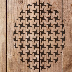 Patterned Egg - Art and Wall Stencil - Image 3