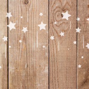 Raining Stars Stencil - Art and Wall Stencil - Image 3