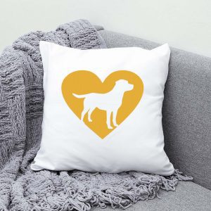 Dog in a Heart Stencil - Art and Wall Stencil - Image 3