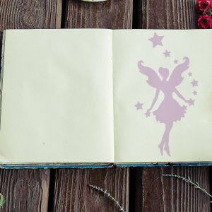 Fairy Stencil - Art and Wall Stencil - Image 3