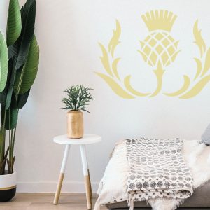 Pineapple Scroll Stencil - Art and Wall Stencil - Image 4