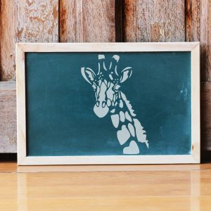 Giraffe Stencil - Art and Wall Stencil - Image 4