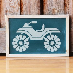 Four Wheeler ATV Stencil - Art and Wall Stencil - Image 3