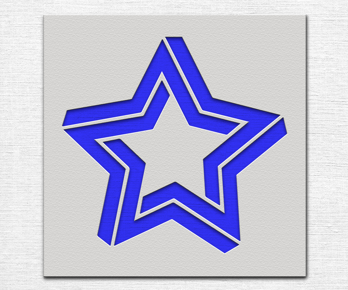 Star Stencil - Art and Wall Stencil - Stencil Giant