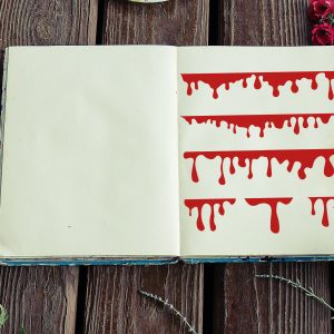 Paint Drip Stencil - Art and Wall Stencil - Image 3