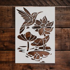 Flower Stencil - Art and Wall Stencil